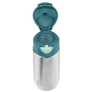 500ml insulated sport spout bottle - emerald forest - b.box for kids