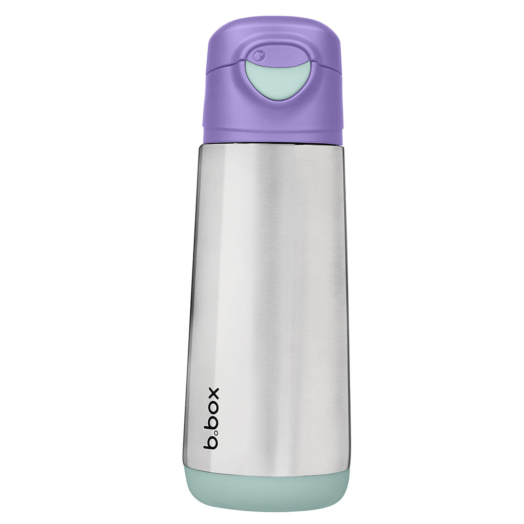 500ml insulated sport spout bottle - lilac pop - b.box for kids