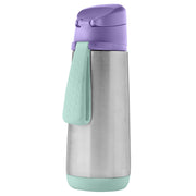 500ml insulated sport spout bottle - lilac pop - b.box for kids