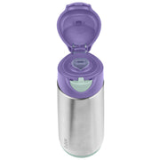 500ml insulated sport spout bottle - lilac pop - b.box for kids