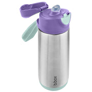 500ml insulated sport spout bottle - lilac pop - b.box for kids