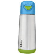 500ml insulated sport spout bottle - ocean breeze - b.box for kids