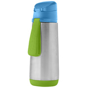 500ml insulated sport spout bottle - ocean breeze - b.box for kids