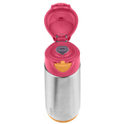 500ml insulated sport spout bottle - strawberry shake - b.box for kids