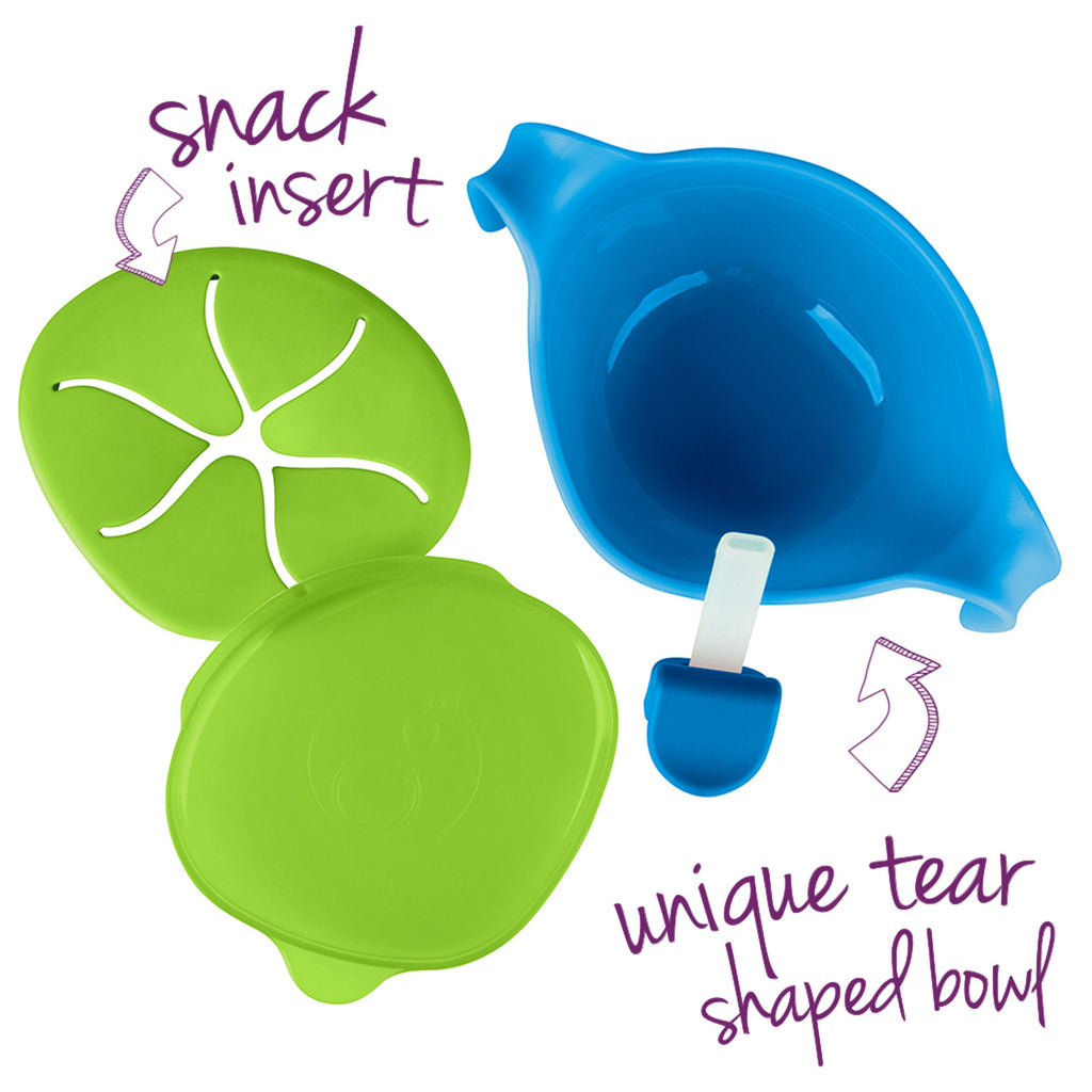 Bowl + straw - ocean breeze - b.box for kids