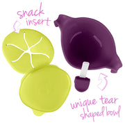 Bowl + straw - passion splash - b.box for kids