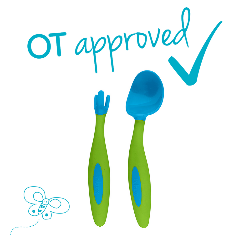 Toddler cutlery set - ocean breeze - b.box for kids