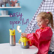 insulated food jar - blue slate - b.box for kids