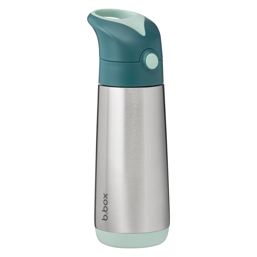500ml insulated drink bottle - emerald forest - b.box for kids