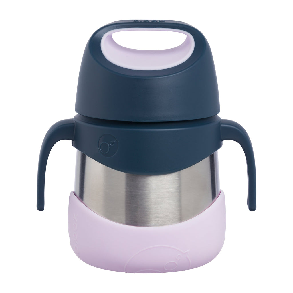 insulated food jar - indigo rose - b.box for kids