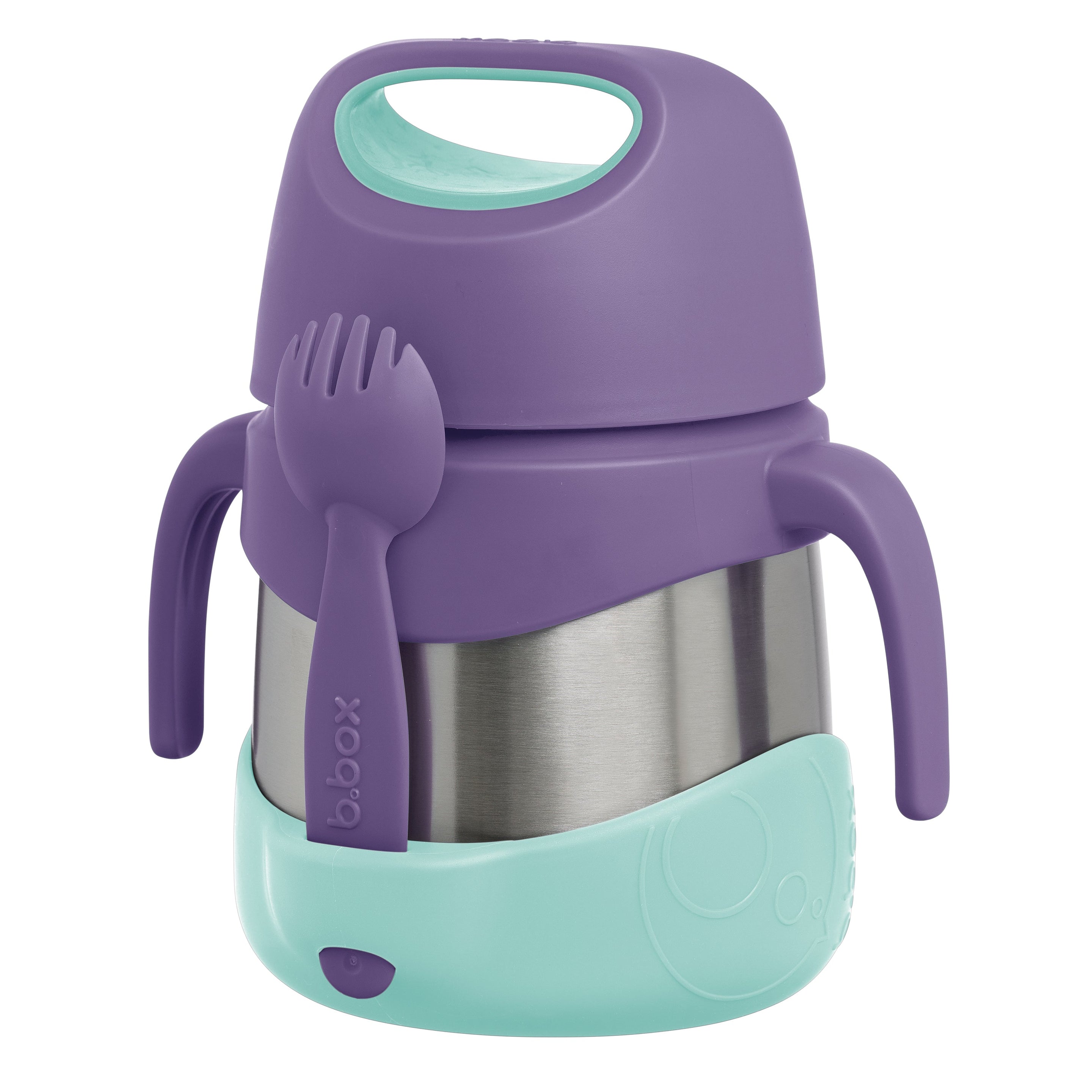 insulated food jar - lilac pop - b.box for kids