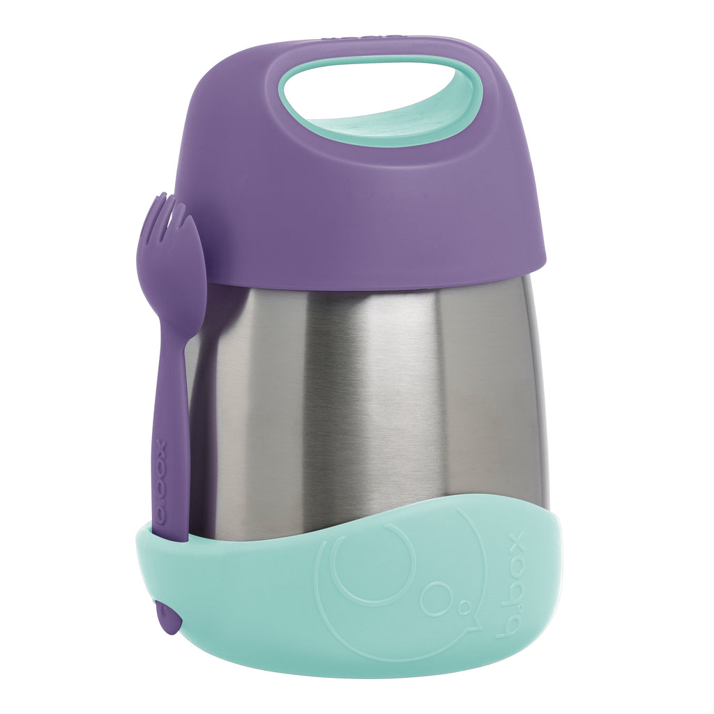 insulated food jar - lilac pop - b.box for kids