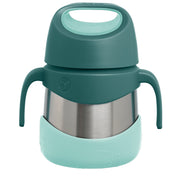insulated food jar - emerald green - b.box for kids