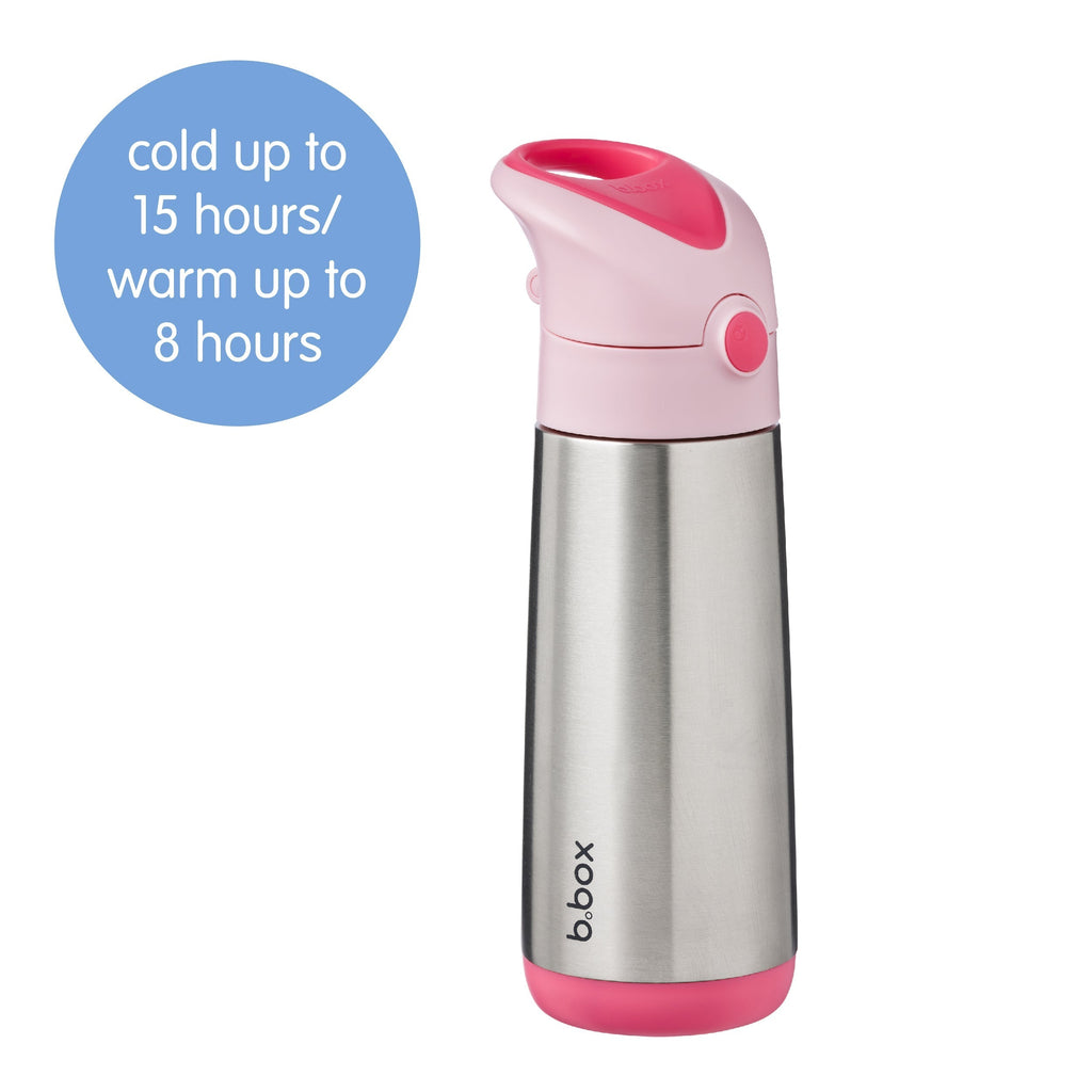 500ml Insulated Drink Bottle - blush crush