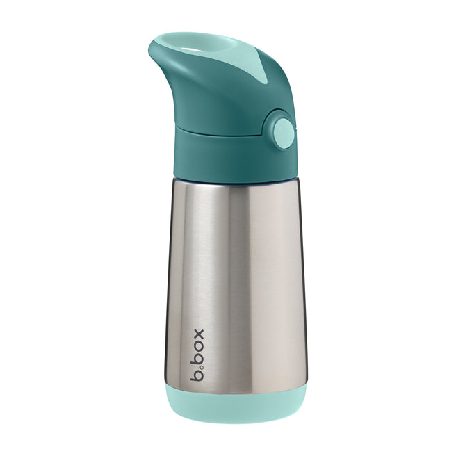 350ml insulated drink bottle - emerald forest - b.box for kids