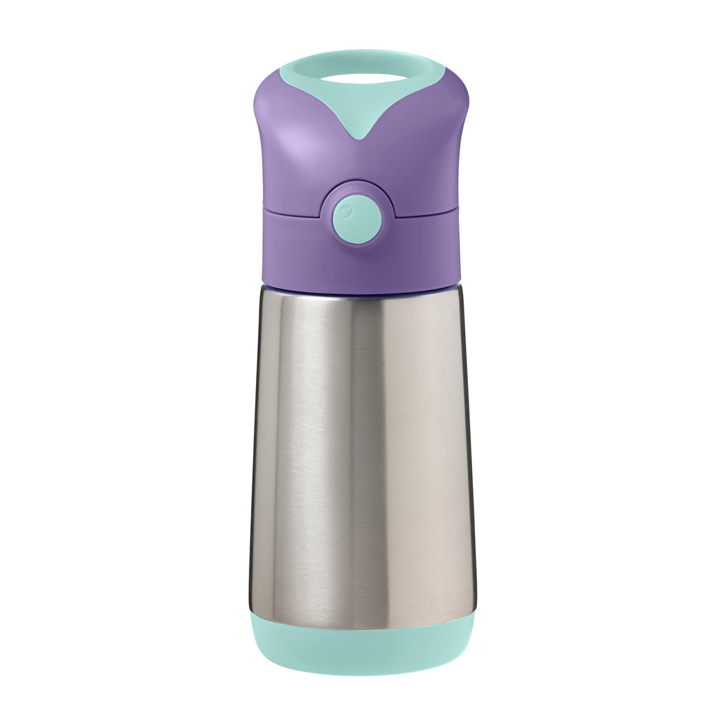 350ml insulated drink bottle - lilac pop - b.box for kids