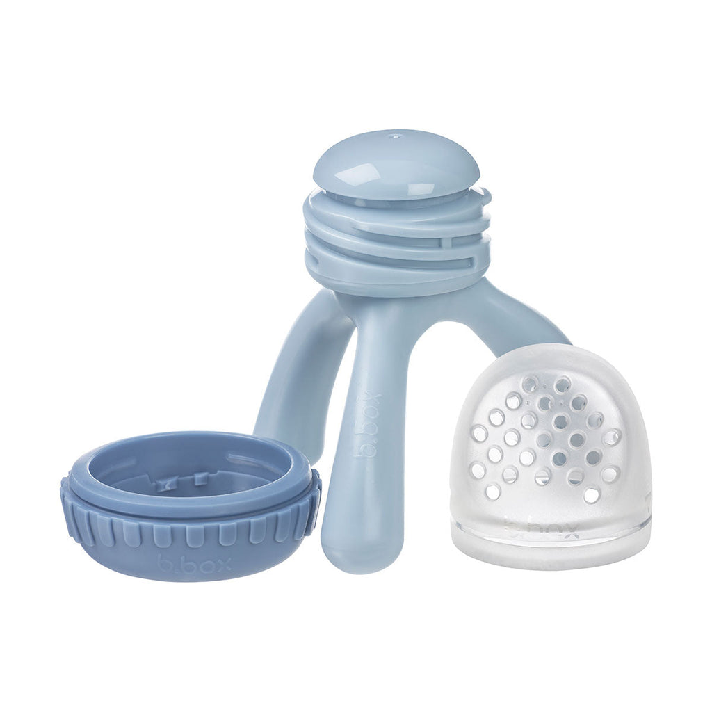 Silikon-Fresh Food Feeder - Lullaby Blue