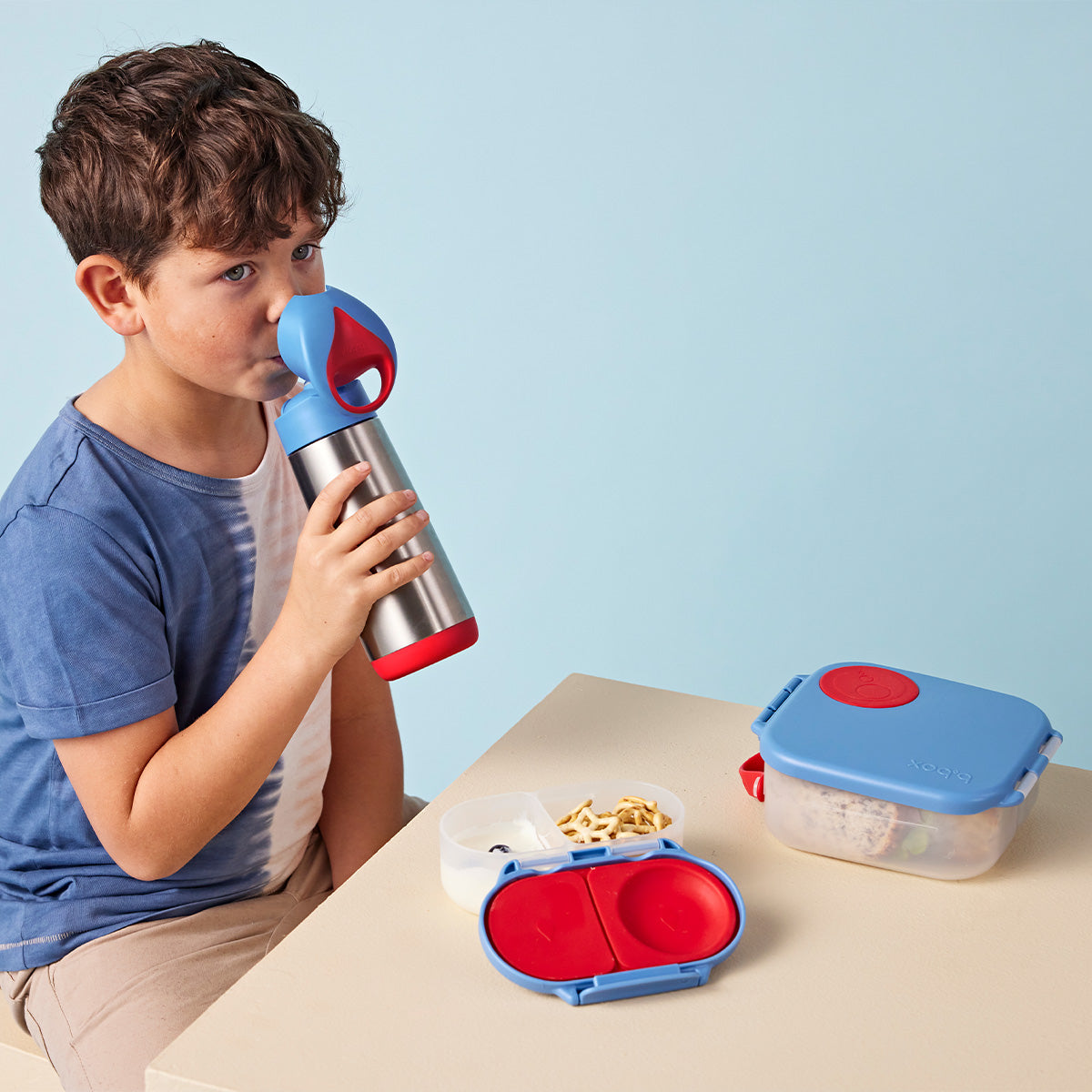 500ml Insulated Drink Bottle - blue blaze