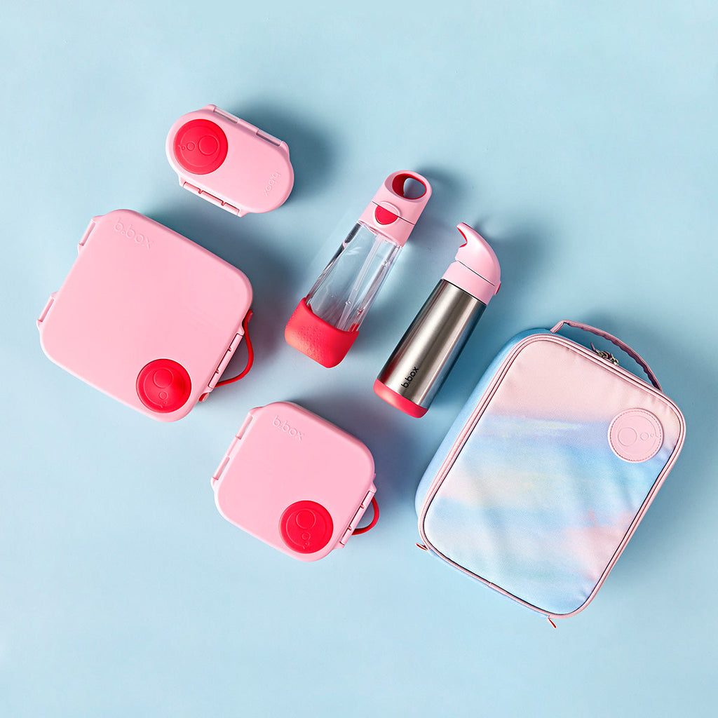 mini lunchbox - flamingo fizz