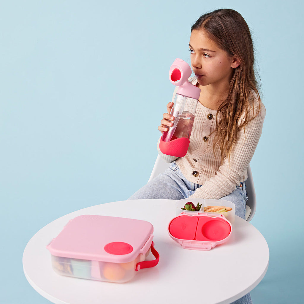 600ml Tritan Drink Bottle - flamingo fizz