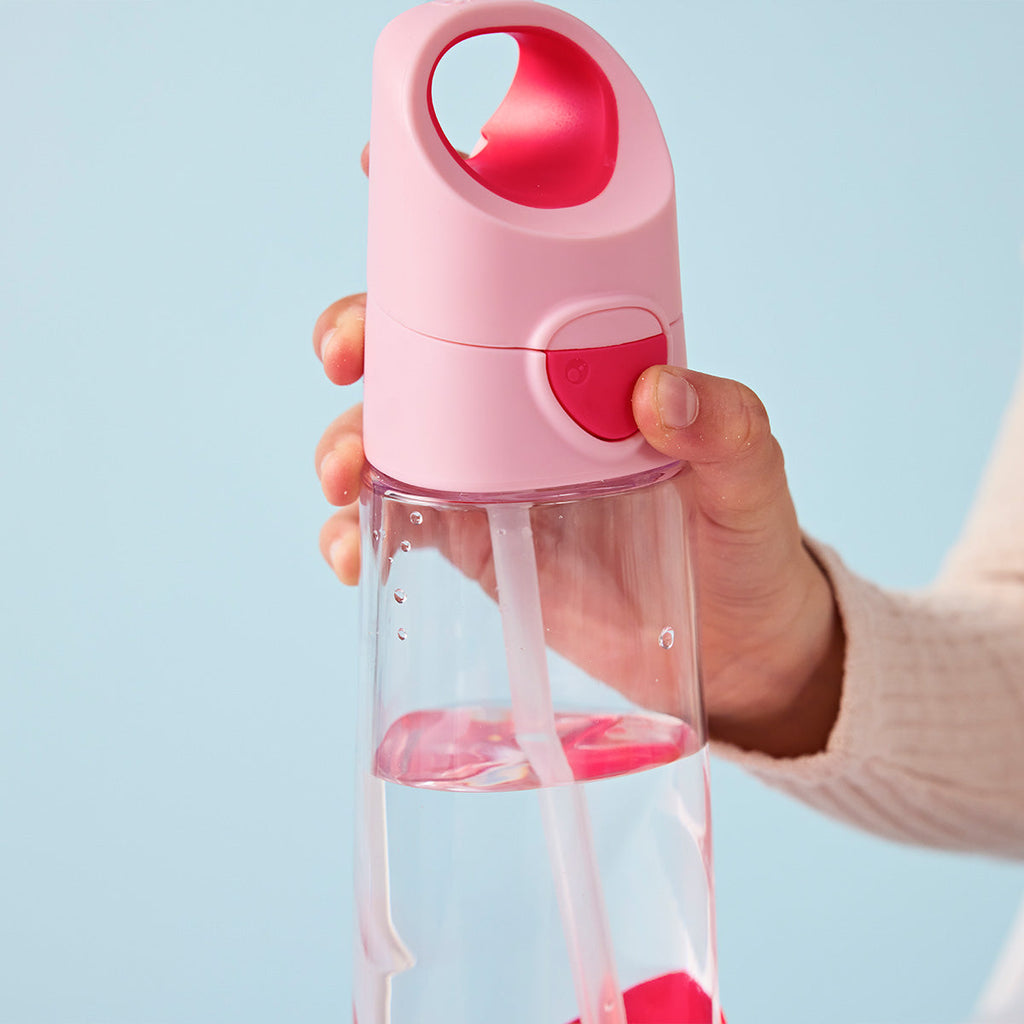 600ml Tritan Drink Bottle - flamingo fizz
