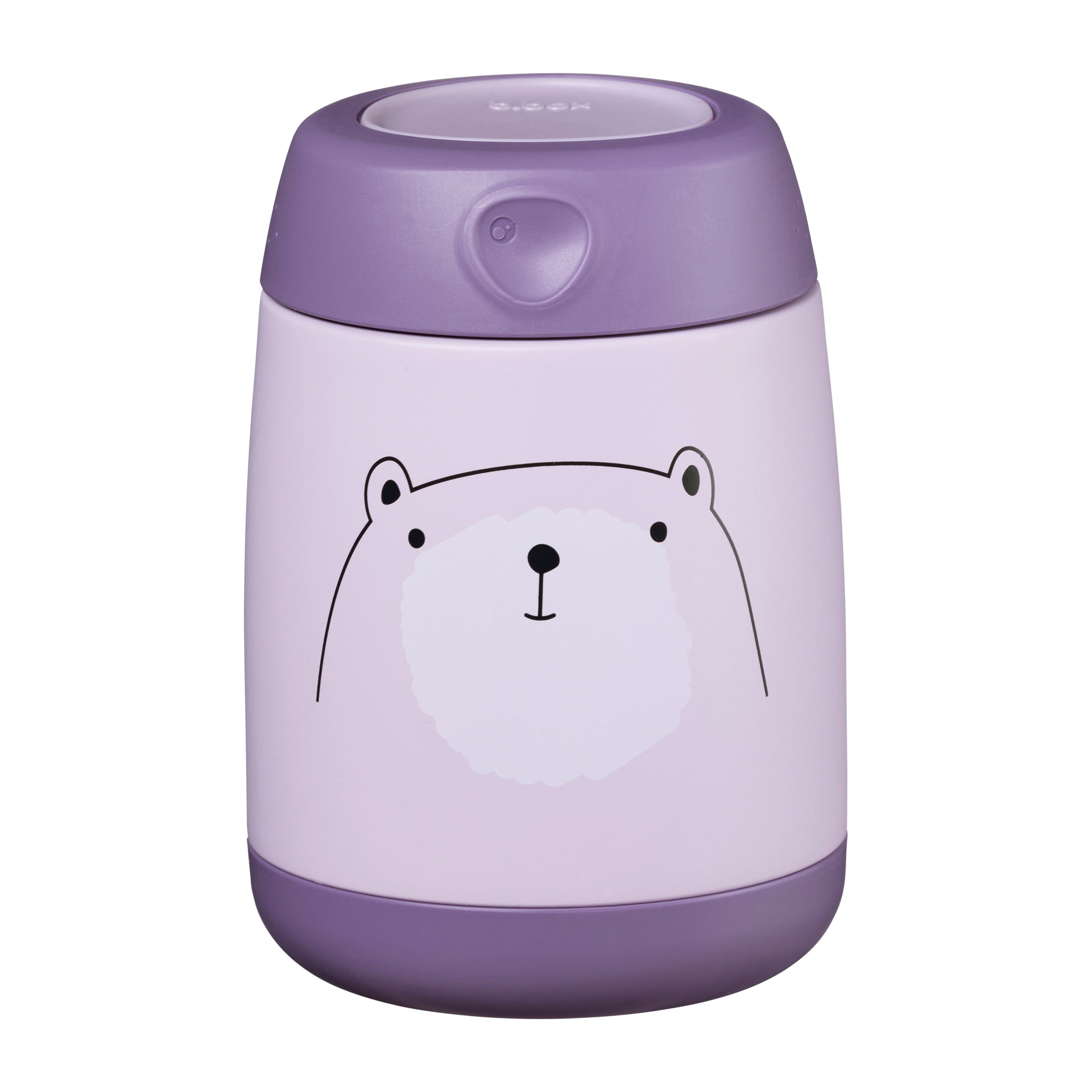 insulated food jar mini - bear hugs - b.box for kids