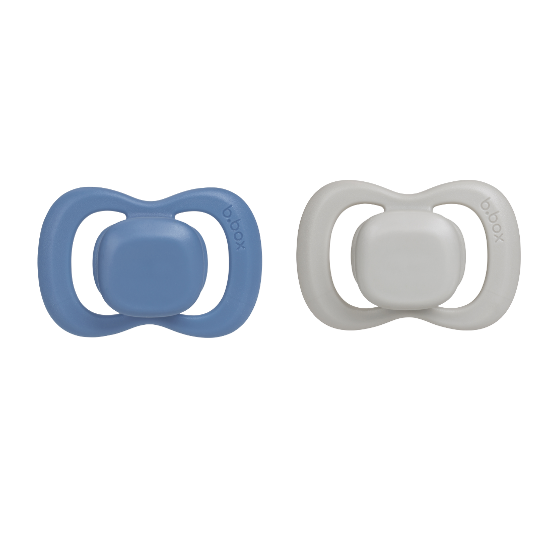 Schnuller-Doppelpack - ocean + cloud (nur Silikon)