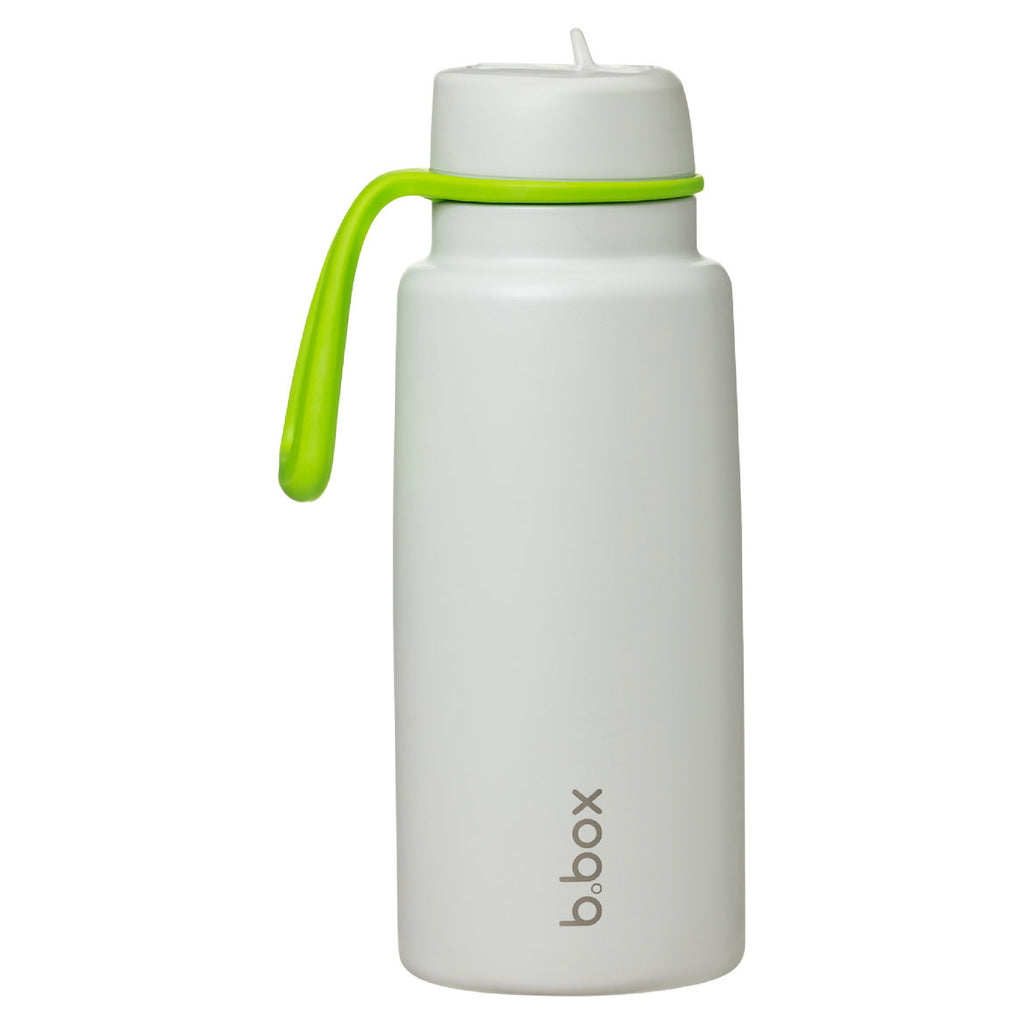 1L Insulated Flip Top Bottle - lime time