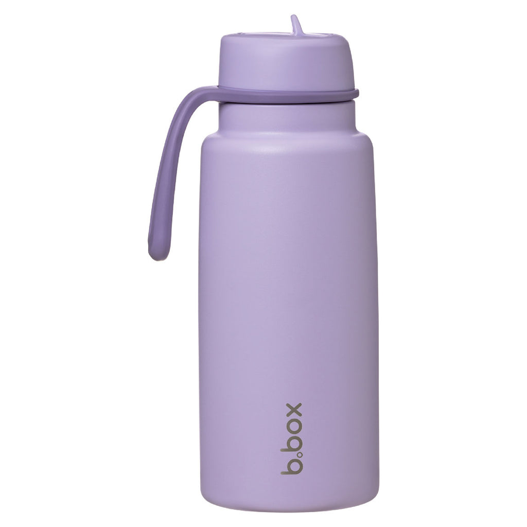 1L Insulated Flip Top Bottle - lilac love