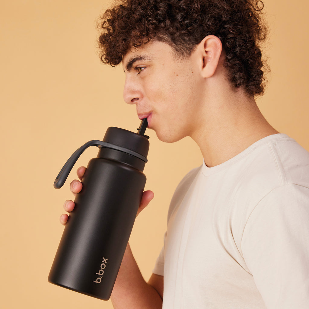 1L Insulated Flip Top Bottle - deep space
