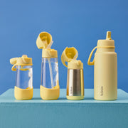 450 ml Sportflasche mit Ausgießer – lemon twist