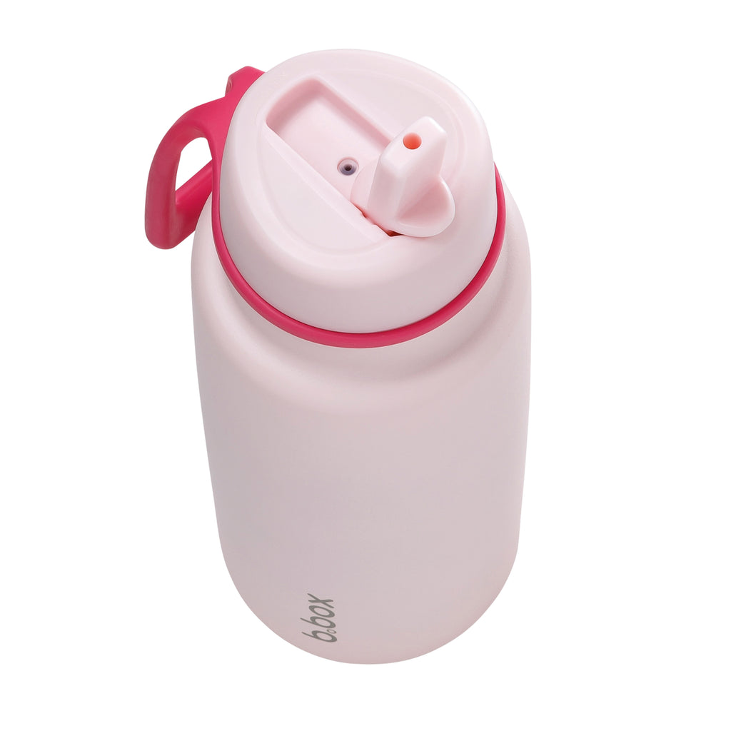 1L Insulated Flip Top Bottle - pink paradise