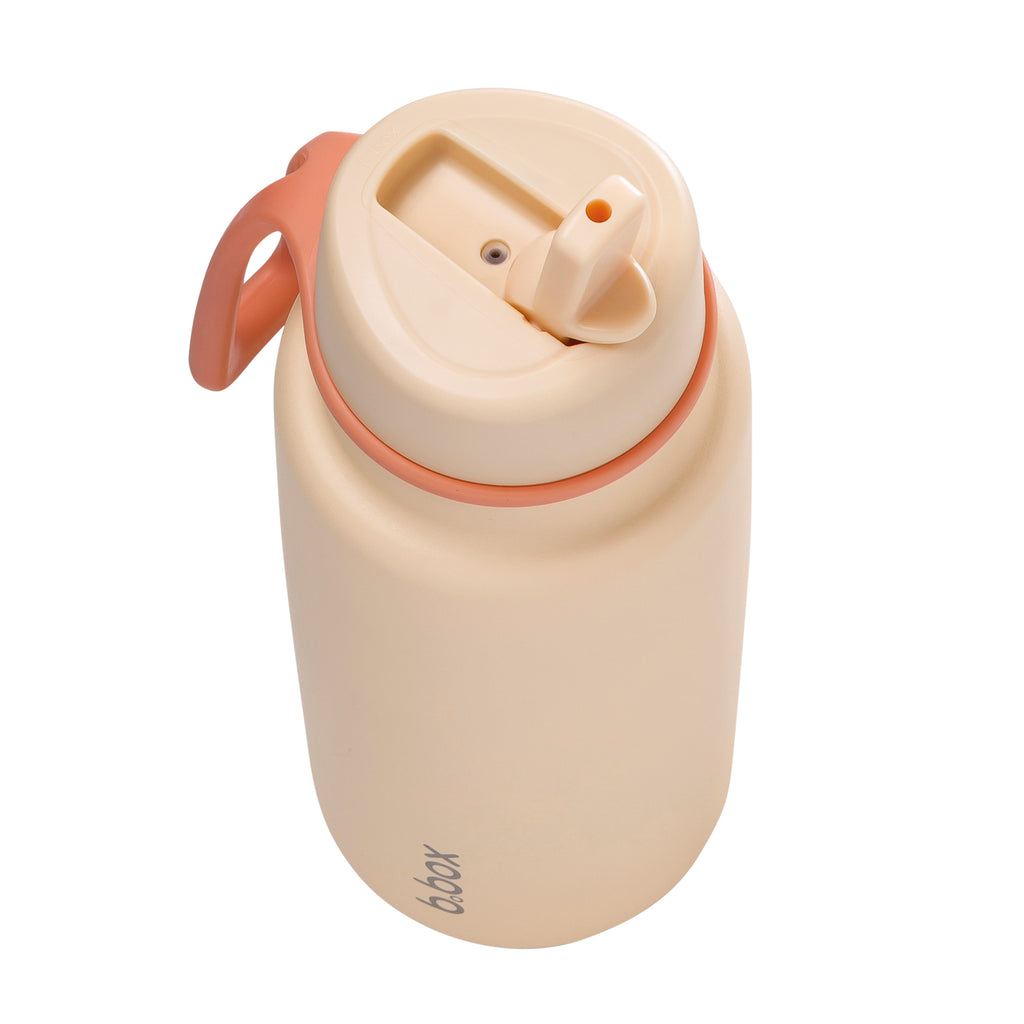 1L Insulated Flip Top Bottle - melon mist