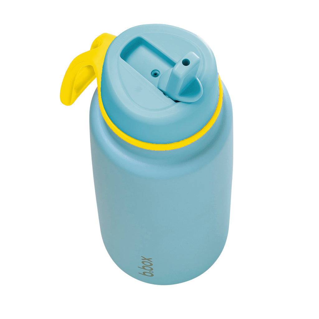 1L Insulated Flip Top Bottle - pool side