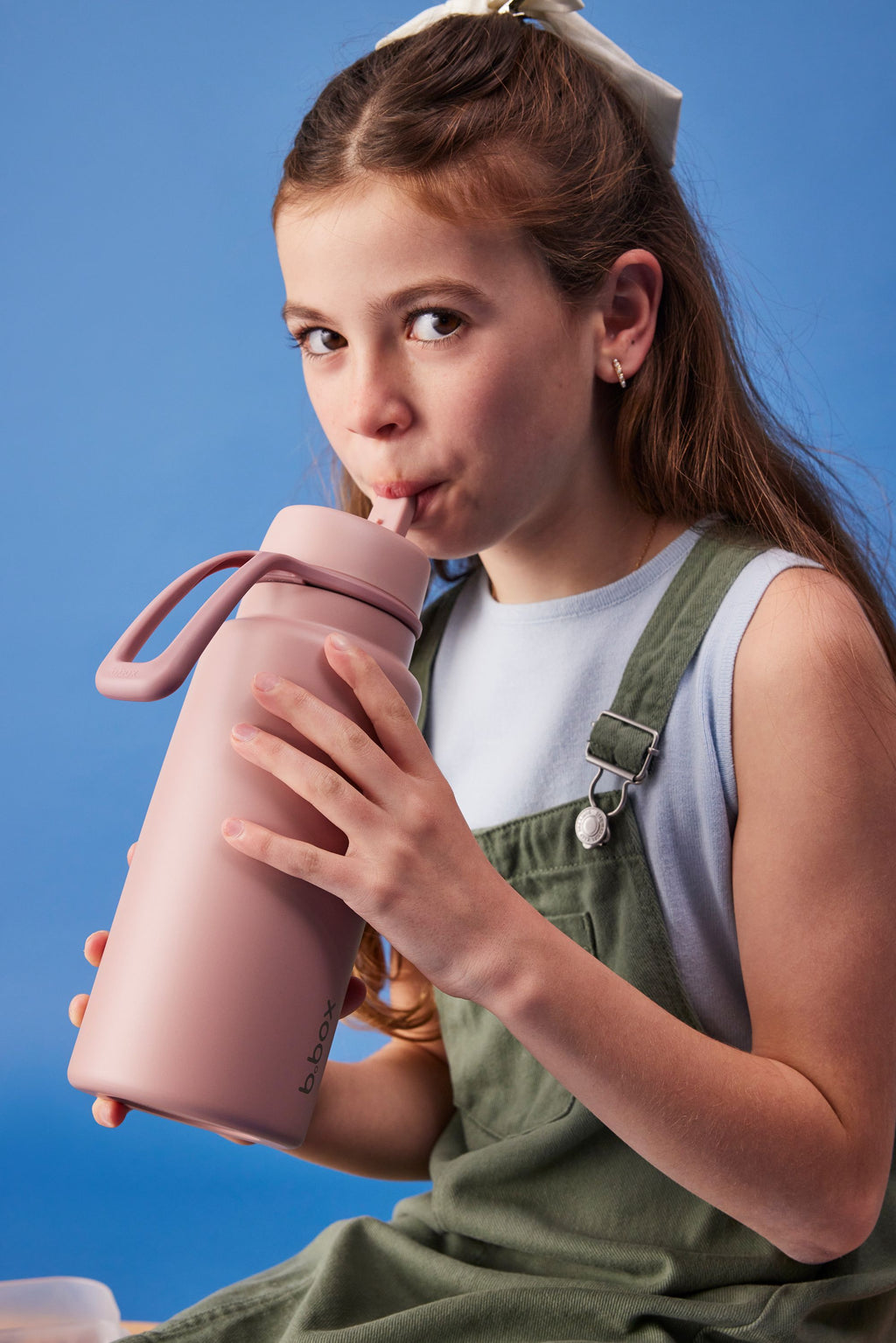 1L Insulated Flip Top Bottle - berry smoothie