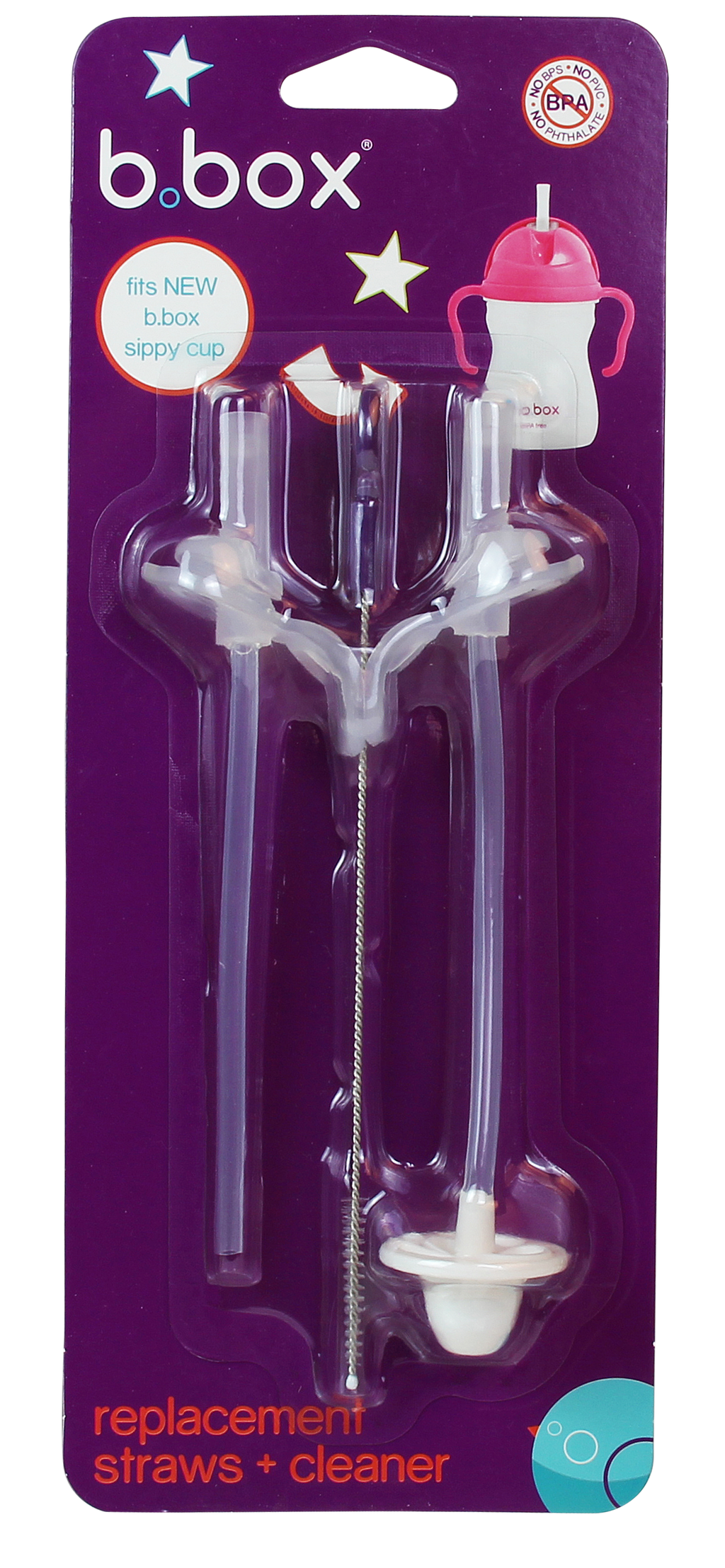 Replacement Straws + Cleaner
