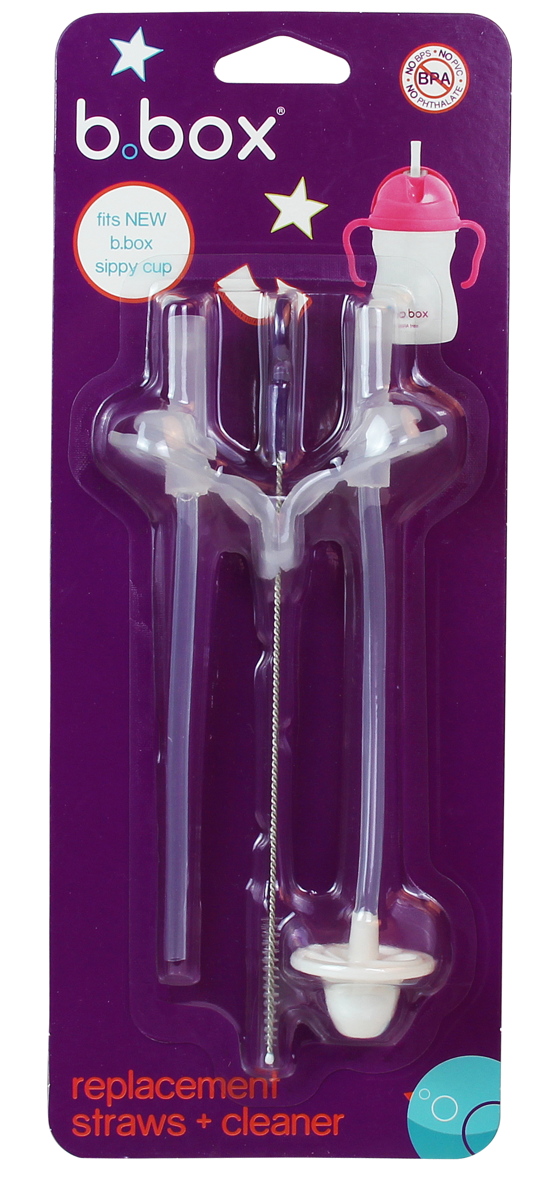Replacement Straws + Cleaner