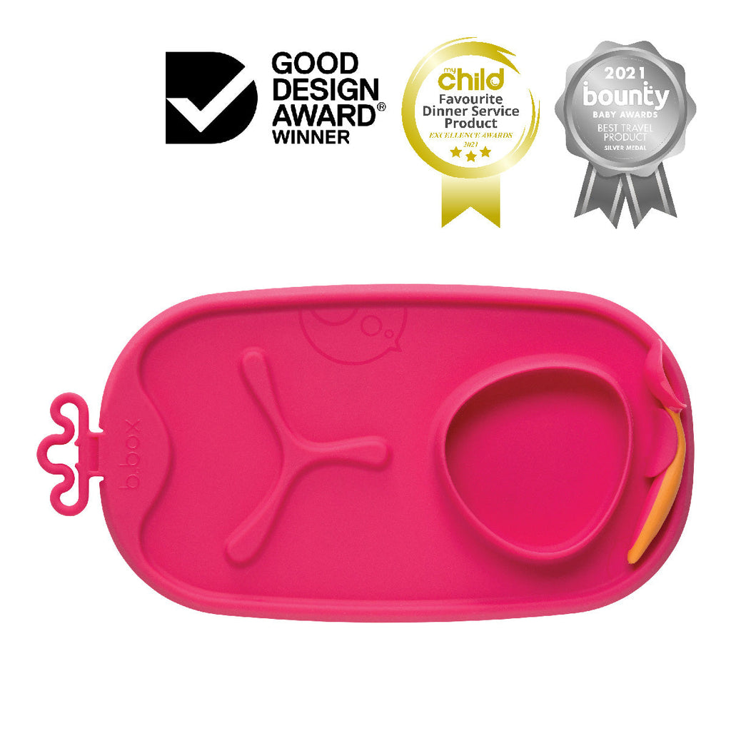 roll + go Essensmatte - Erdbeershake