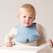 Silicone Bib - ocean