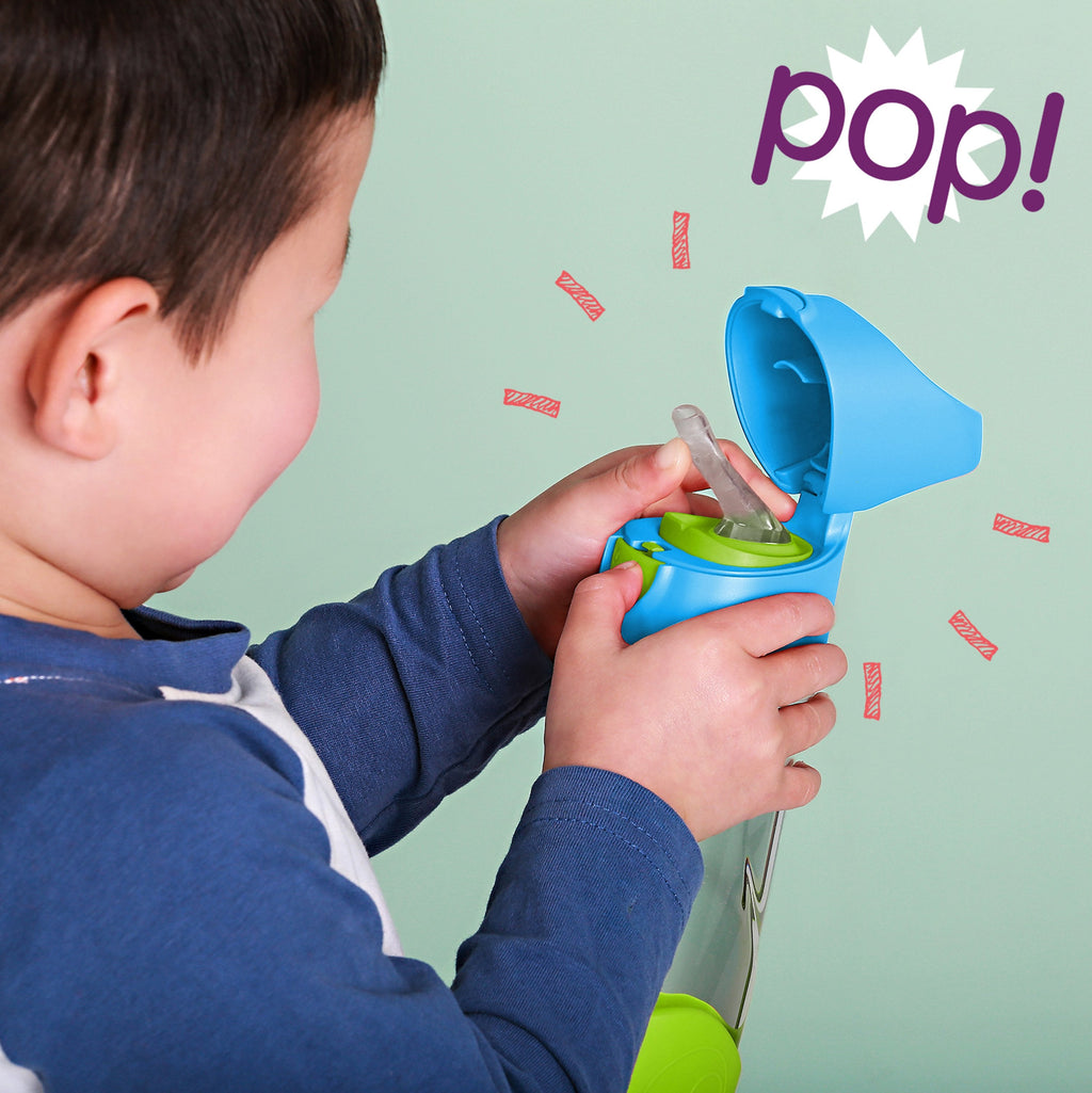 tritan™ drink bottle 450ml - ocean breeze - b.box for kids