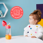 child with tritan™ drink bottle - blue slate - b.box for kids