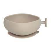 Silicone Bowl + Lid - latte