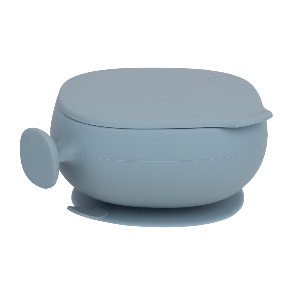 Silicone Bowl + Lid - ocean
