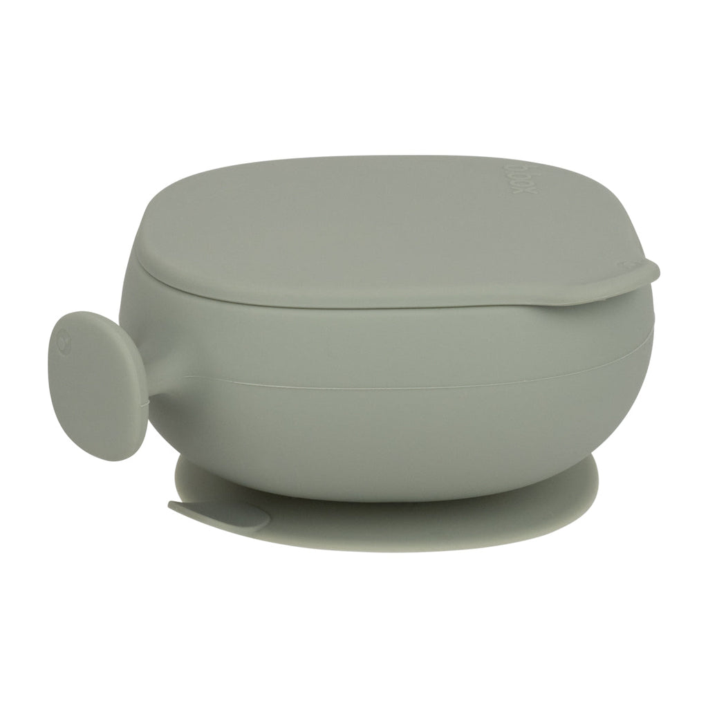 Silicone Bowl + Lid - sage