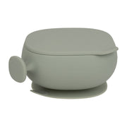 Silicone Bowl + Lid - sage