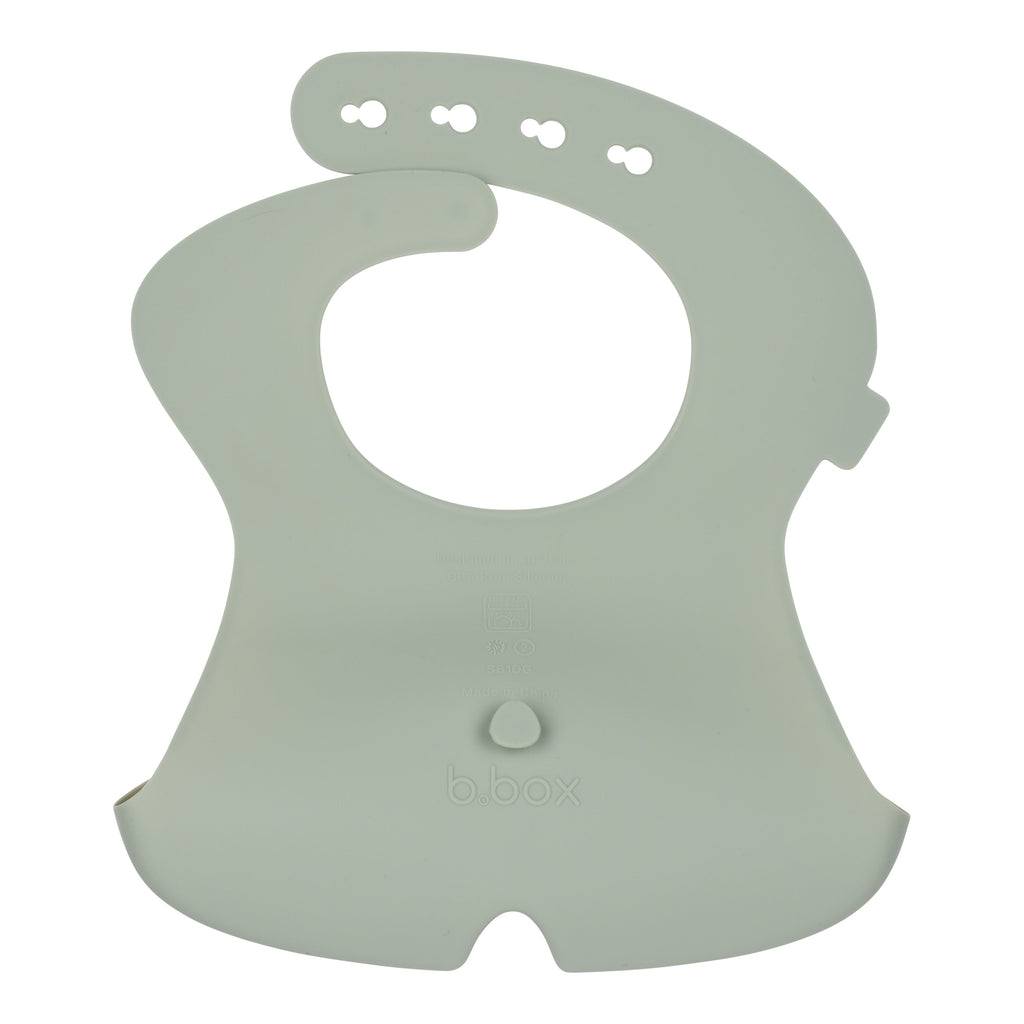 Silicone Bib - sage