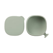 Silicone Bowl + Lid - sage