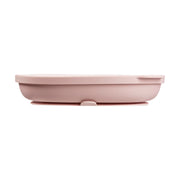 Silicone Plate + Lid - blush