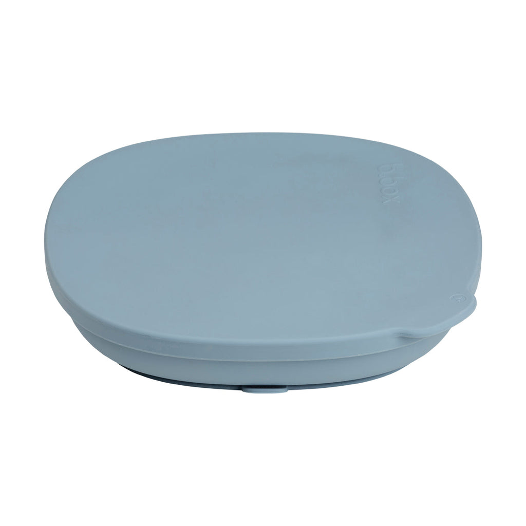 Silicone Plate + Lid - ocean