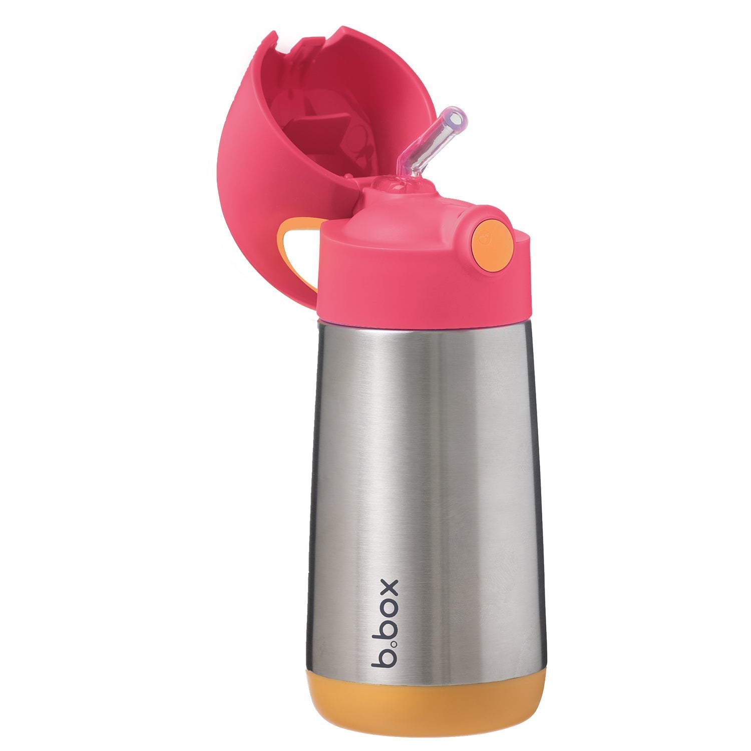 350ml insulated drink bottle - strawberry shake - b.box for kids
